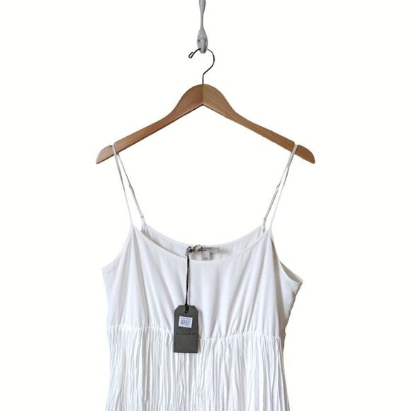 All Saints White Pleated Dress - Picture 5 of 15